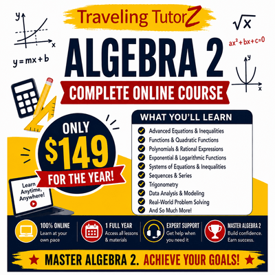 Algebra 2 Algebra 2 Complete Course
